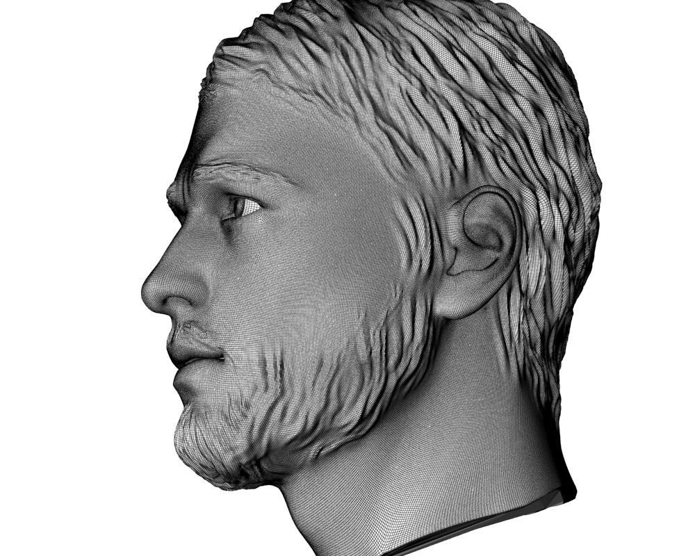Head man 002 3D model_33