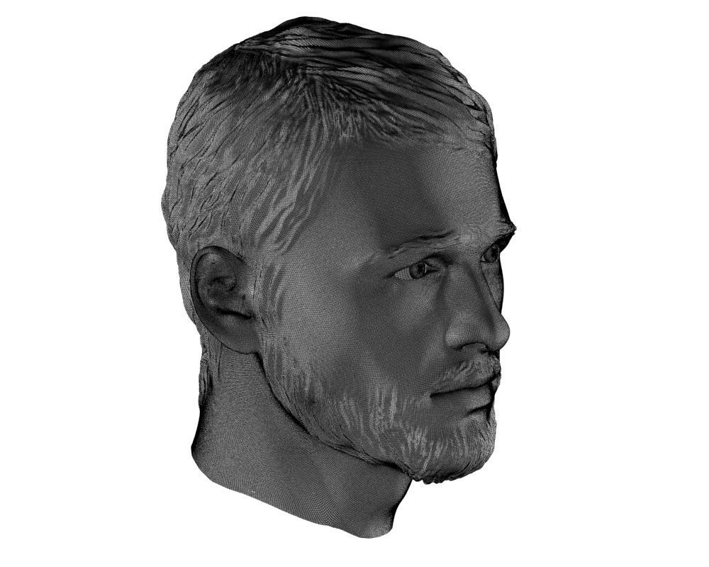 Head man 002 3D model_21