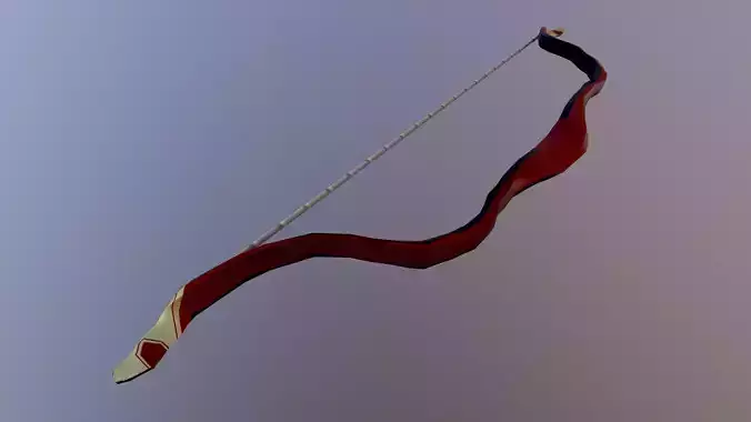 Low Poly Bow and arrow
