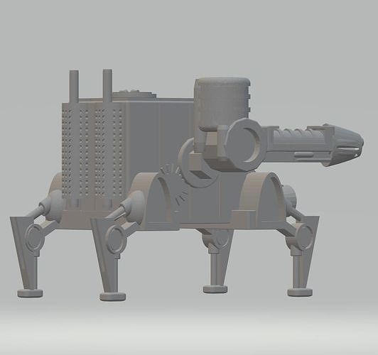 FHW Vihelmo Imperial Walker Free 3D print model