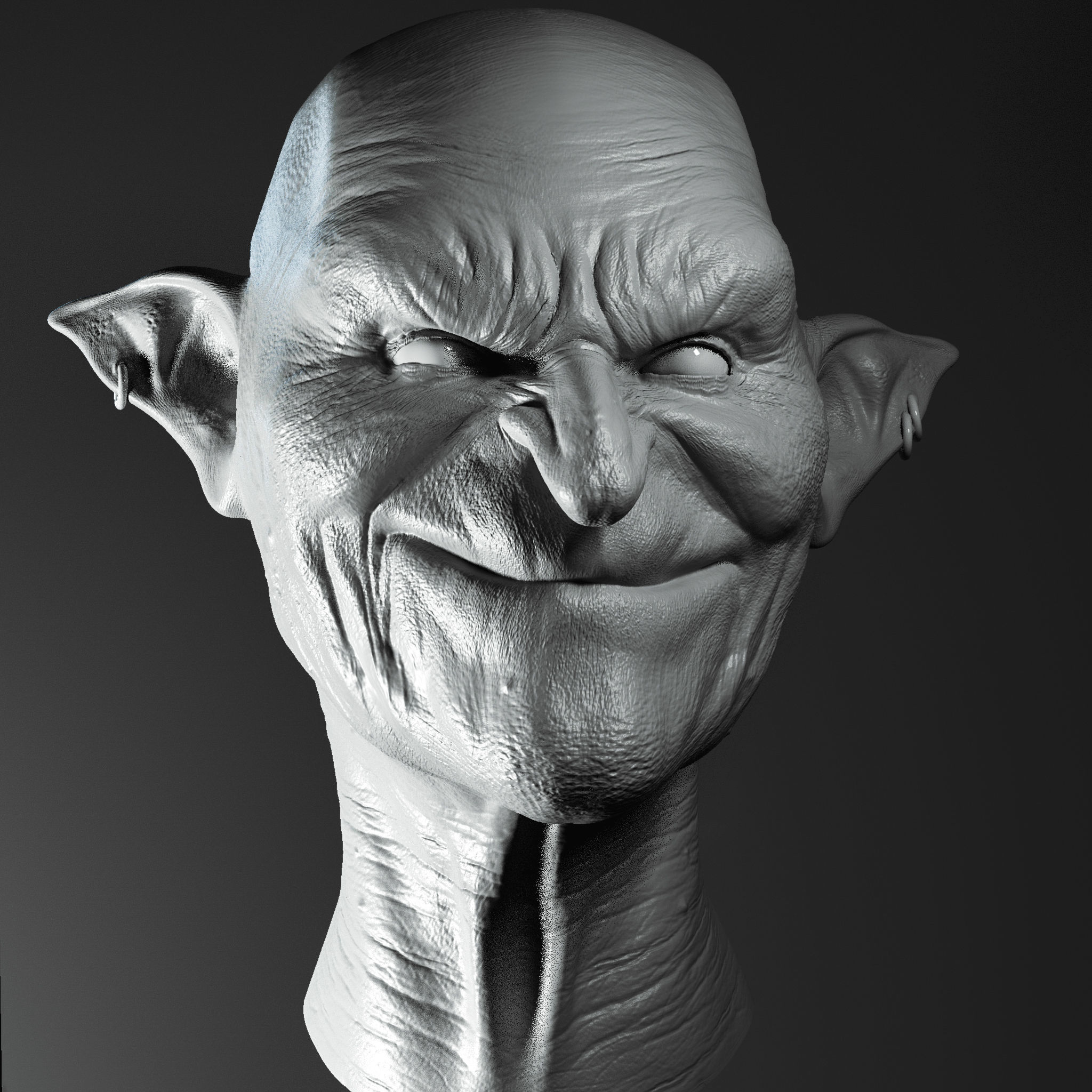 FREE Old Man Free 3D model_2