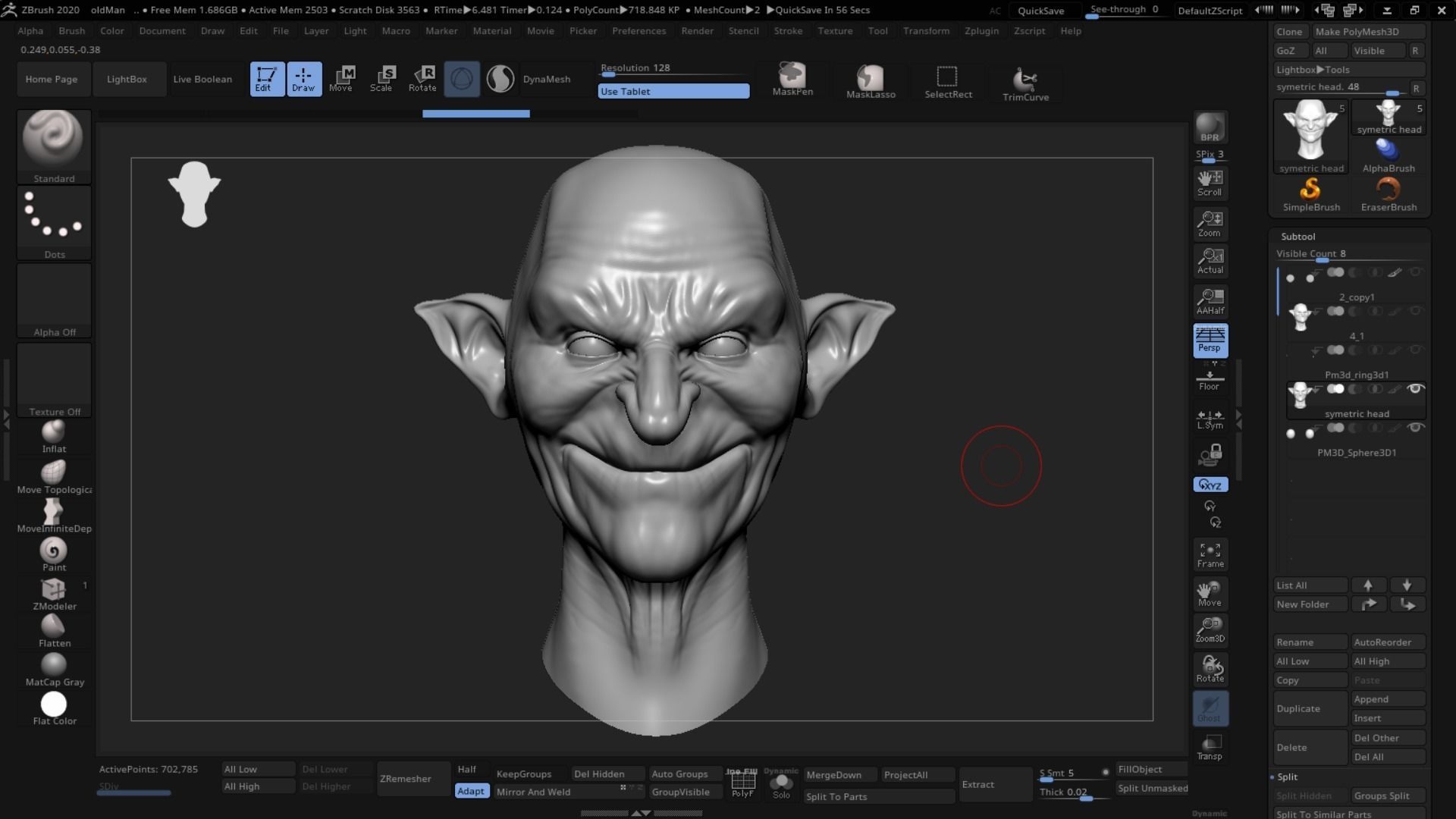 FREE Old Man Free 3D model_5