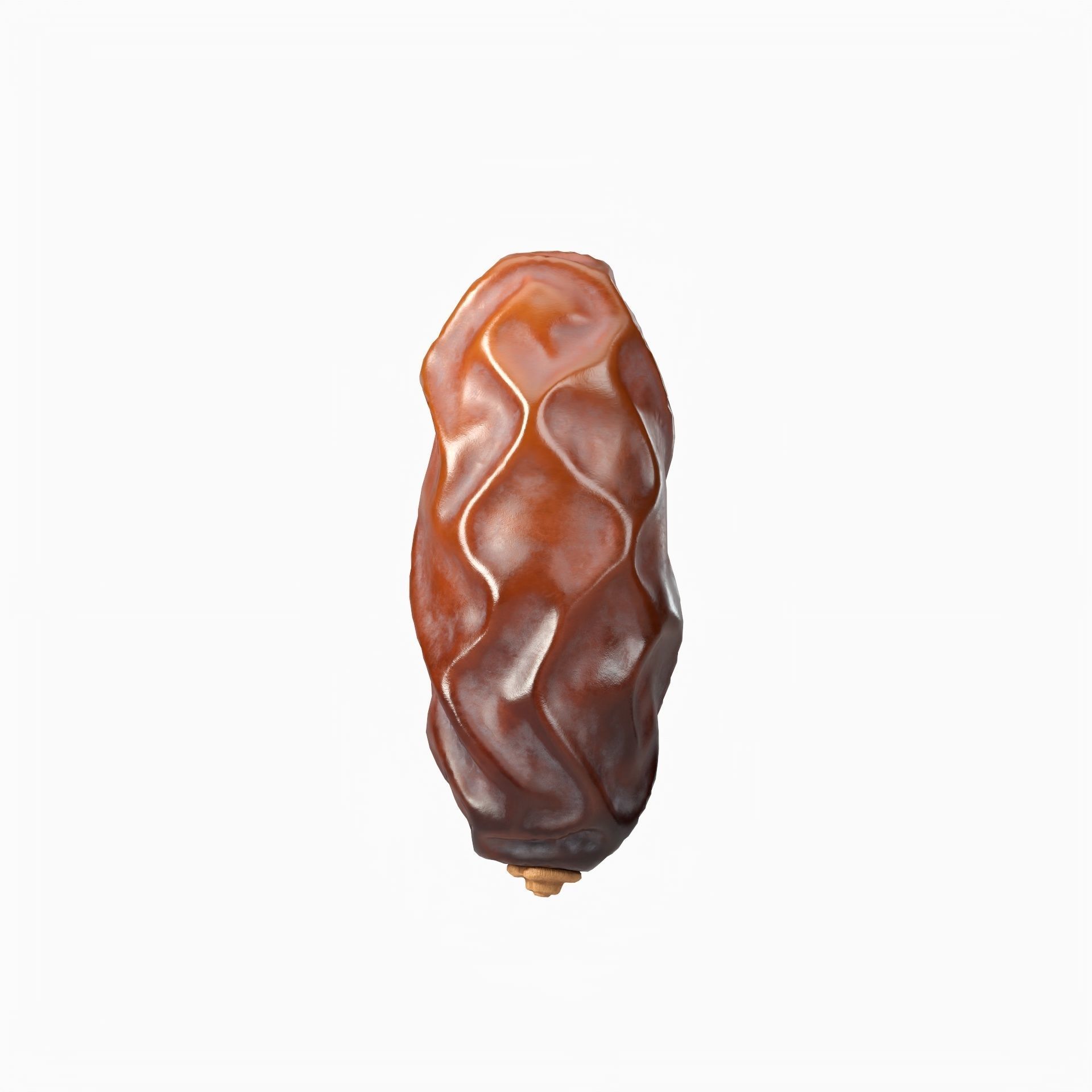 Date palm fruit 2 with 4K PBR textures 3D model_6