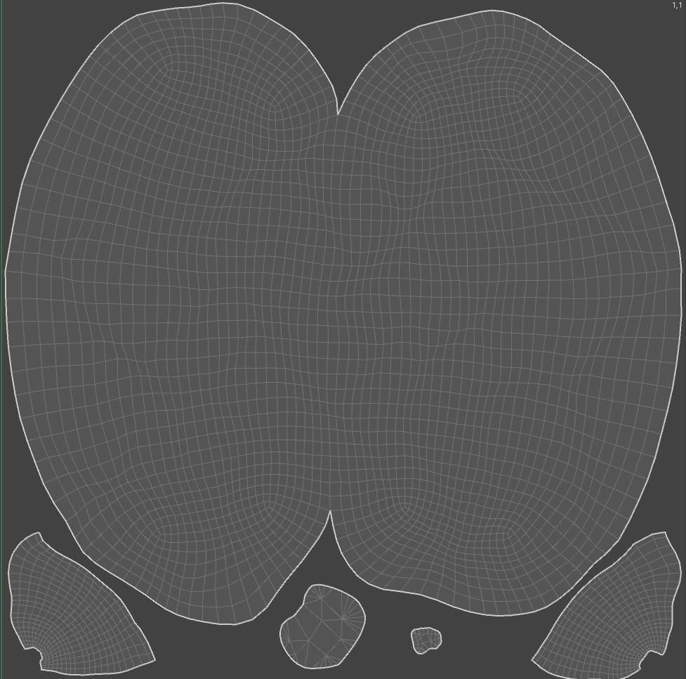 Date palm fruit 2 with 4K PBR textures 3D model_4