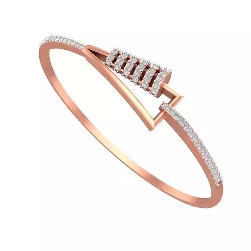 068 - Light Weighted Ladies Bracelet - Fancy Girls Bracelet 3D print model