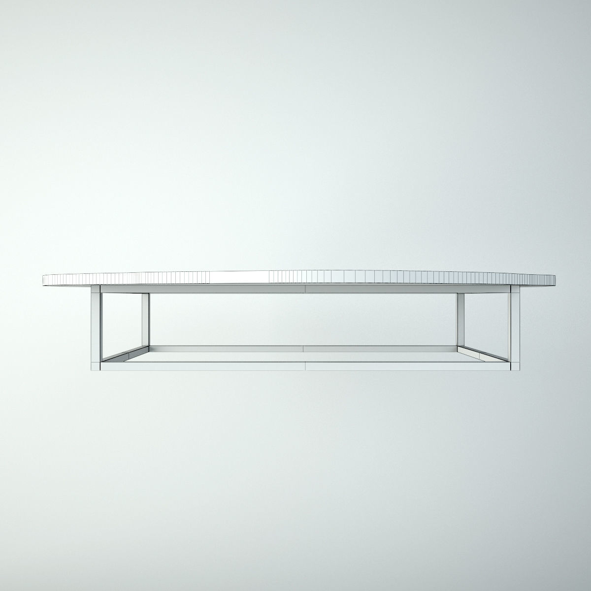 Petrified Wood Slice Coffee Table 1 3D model_4