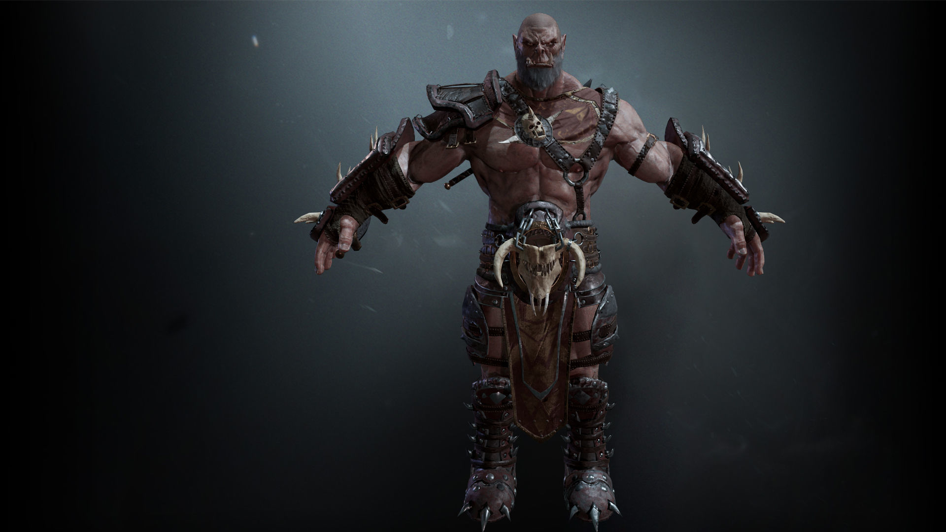 Orc Rogue Low-poly 3D model_6