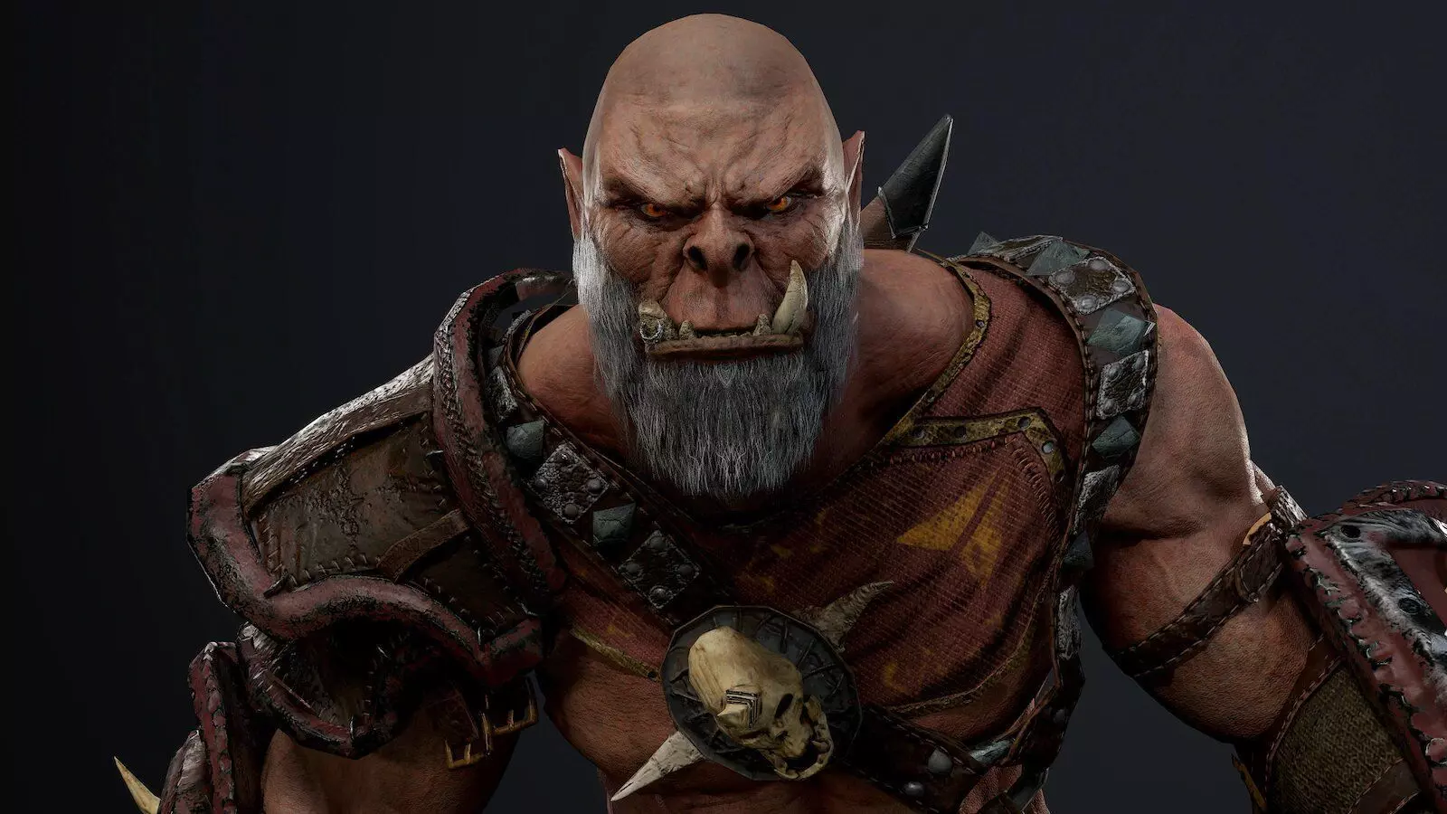 Orc Rogue Low-poly 3D model_0