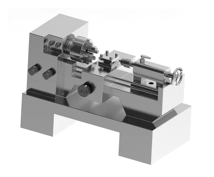 Stylish Lathe Machine 3D print model