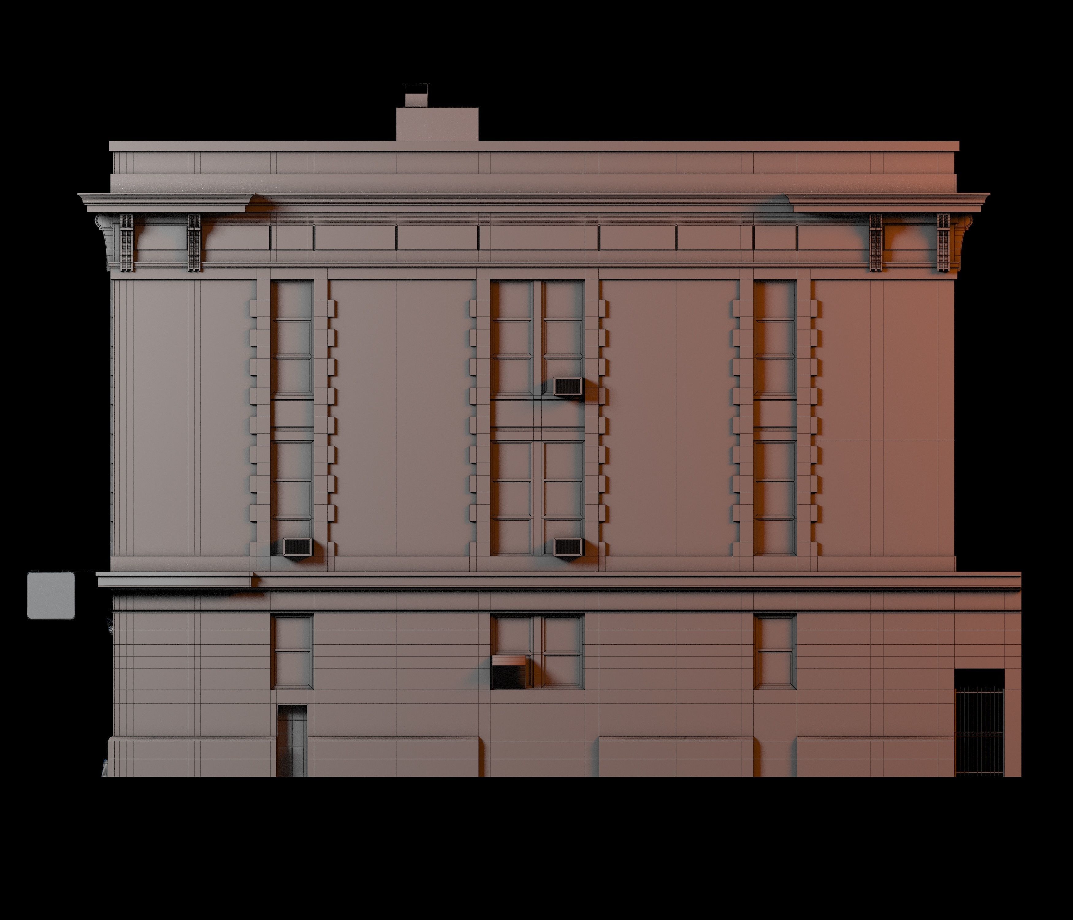 Ghostbusters home 3D model_12