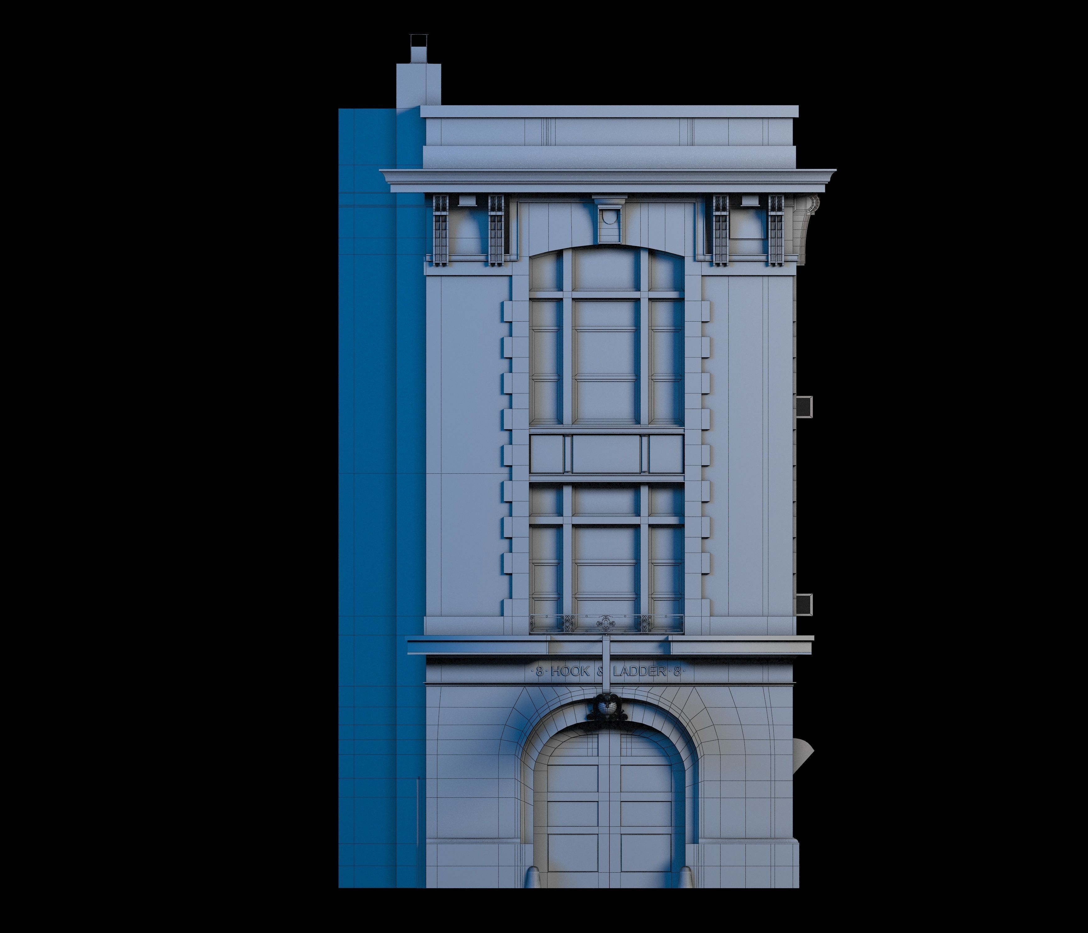 Ghostbusters home 3D model_13