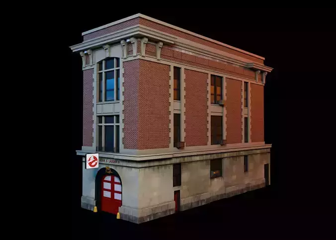 Ghostbusters home 3D model