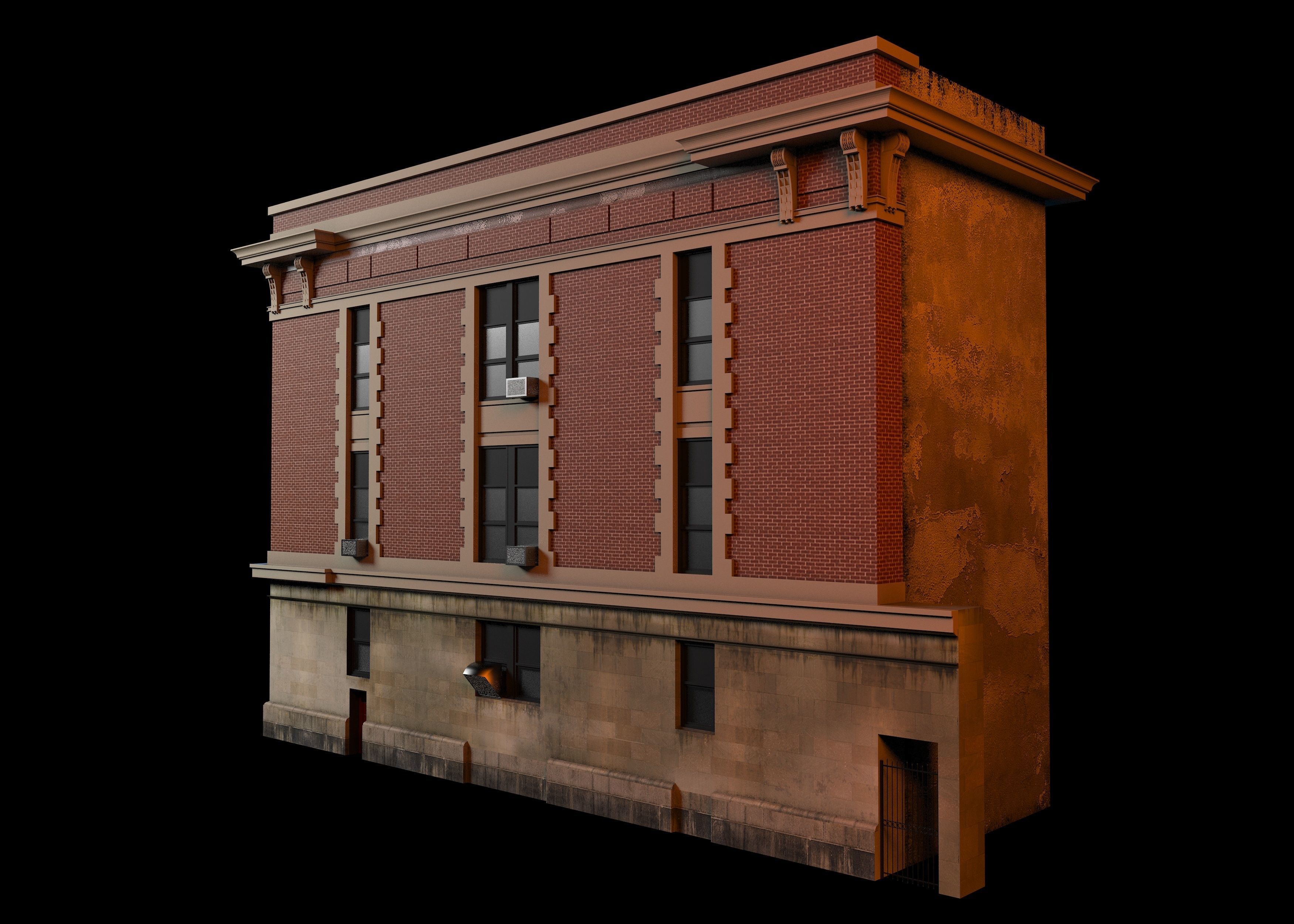 Ghostbusters home 3D model_2