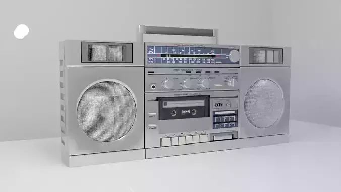 Boom Box 3D model