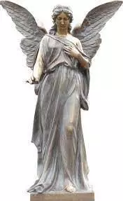 angel statue Free 3D model_0