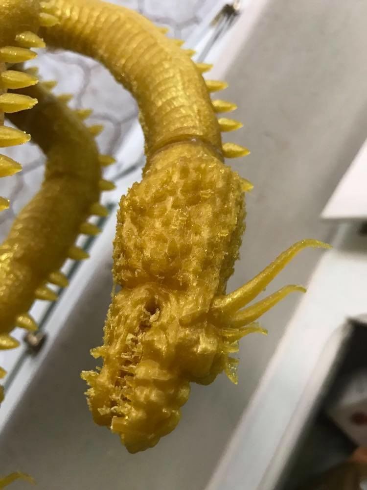 King Ghidorah Headphones Holder 3D print model_43