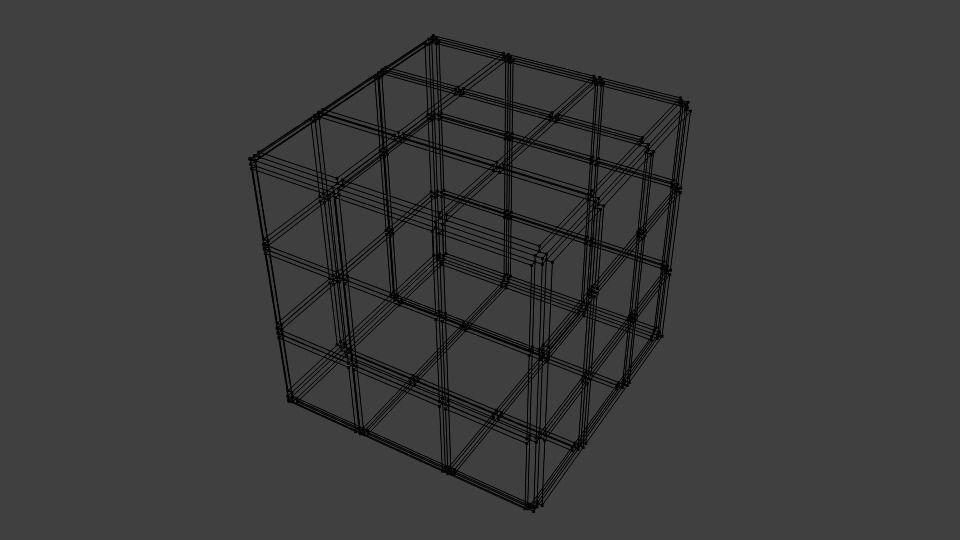 Cube 3x3 3D model_4