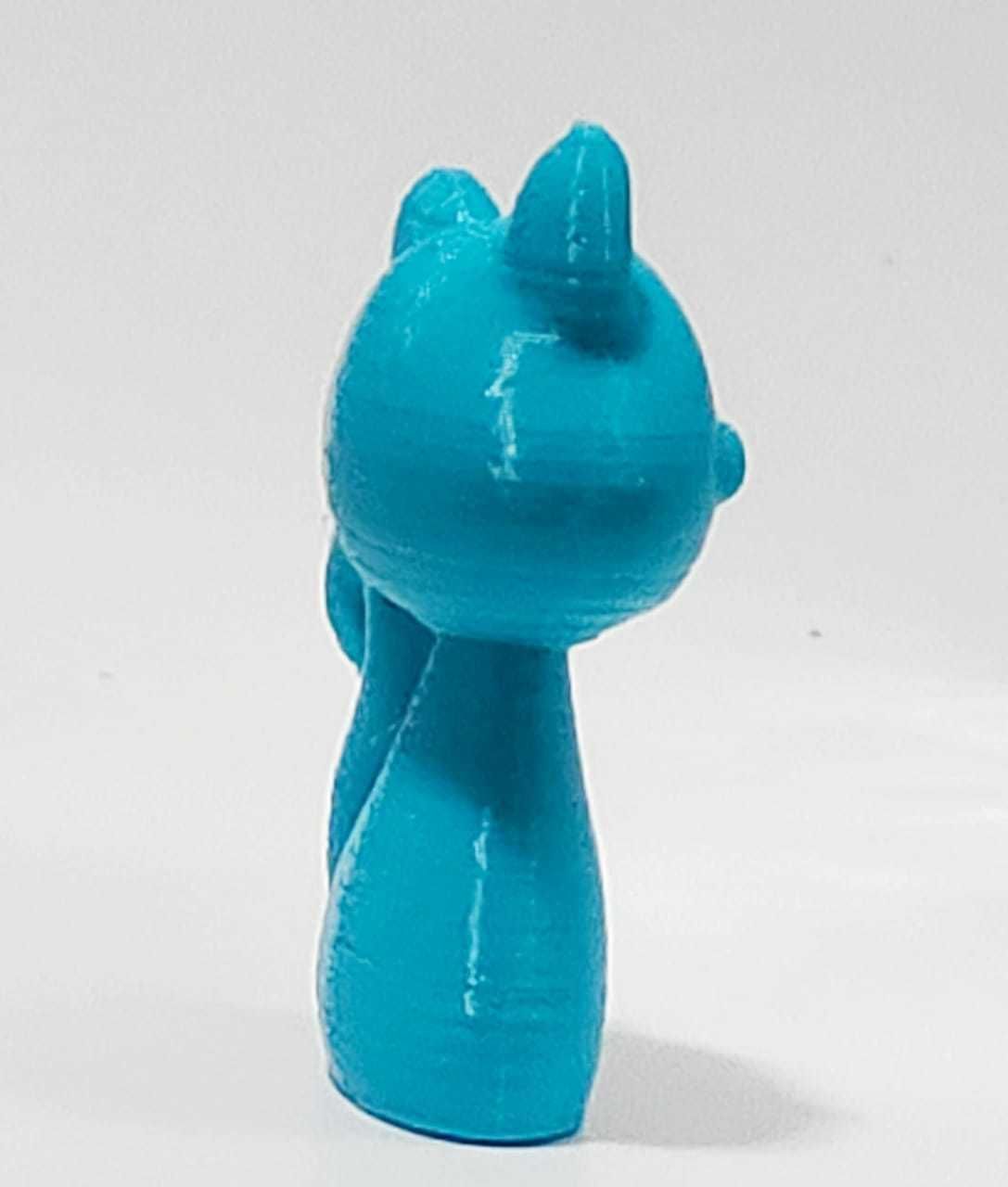 Little Sitting Cat 3D print model_10
