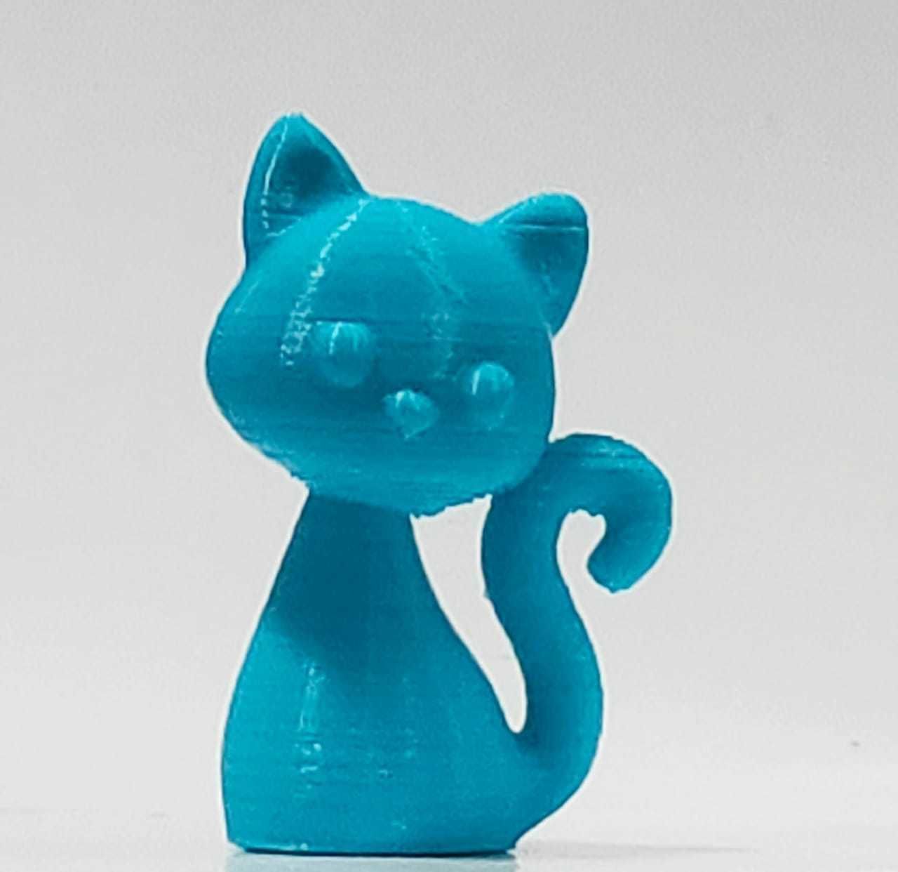 Little Sitting Cat 3D print model_8