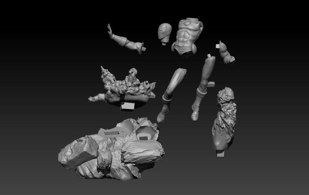 Iron Man Classic Armor 3D print model_18