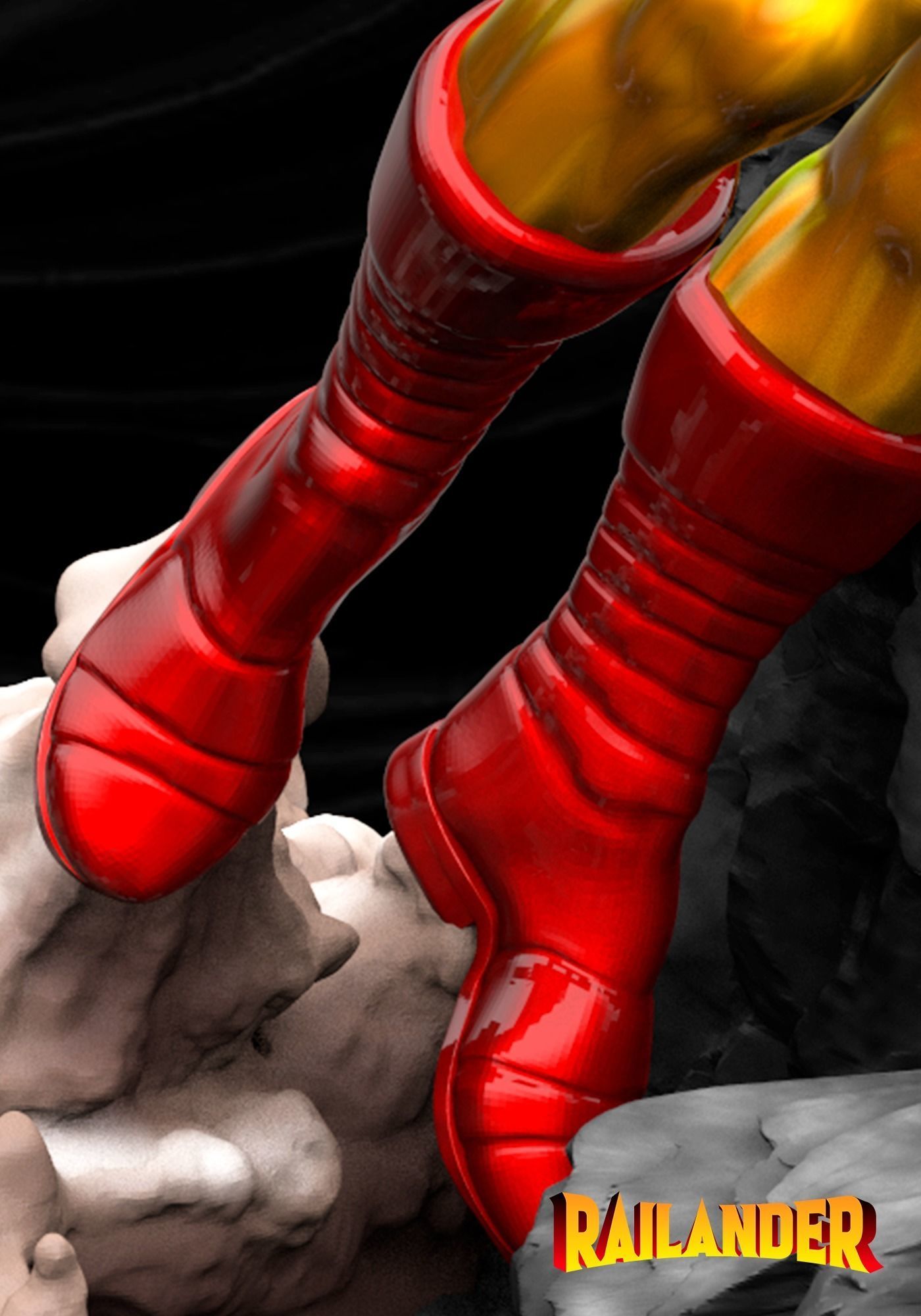 Iron Man Classic Armor 3D print model_8