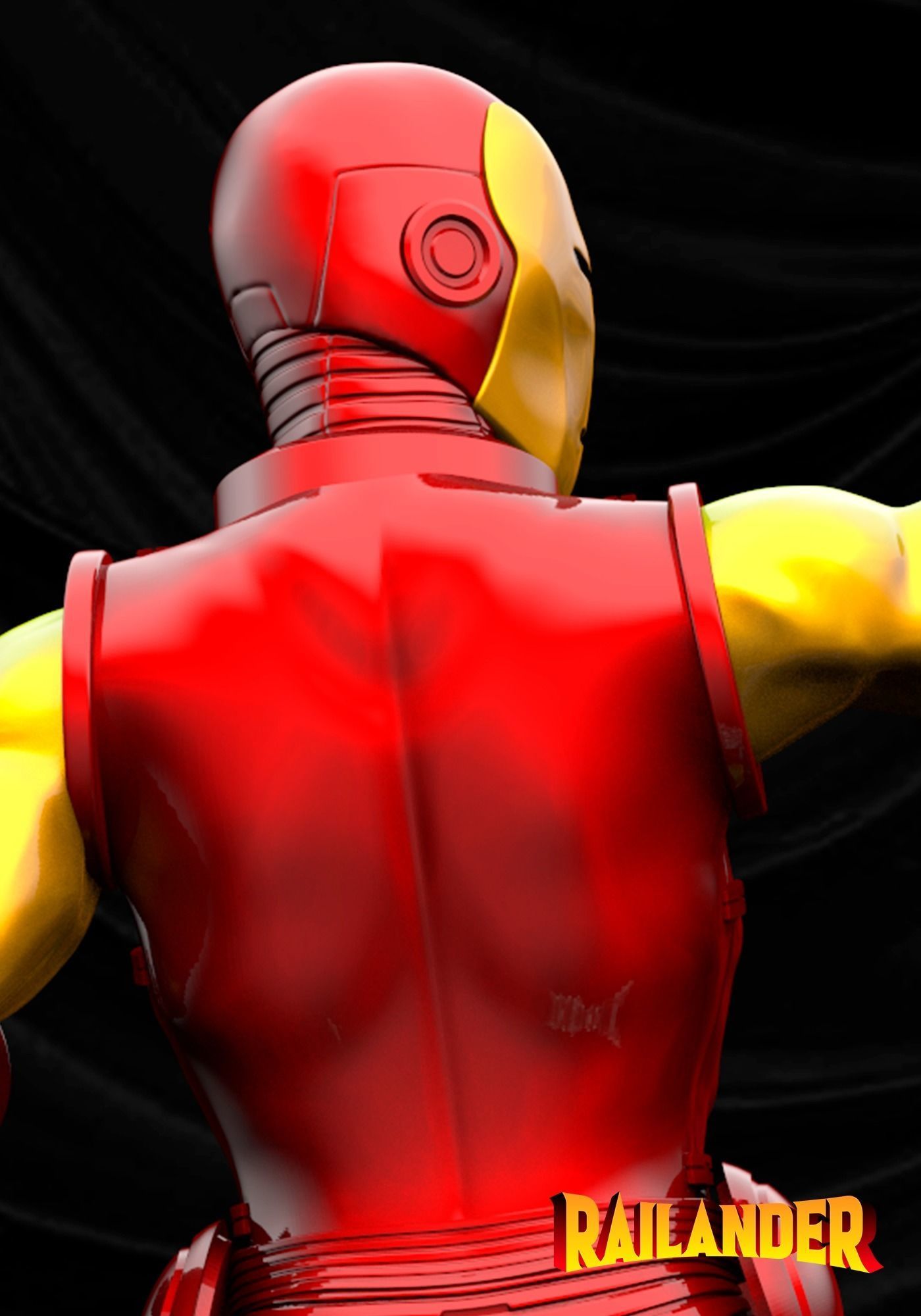 Iron Man Classic Armor 3D print model_9