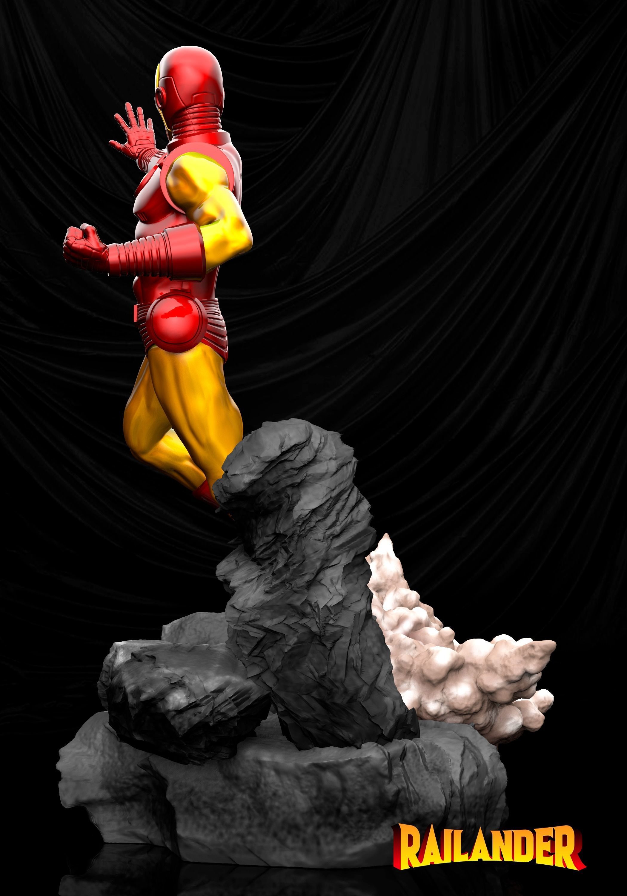 Iron Man Classic Armor 3D print model_3