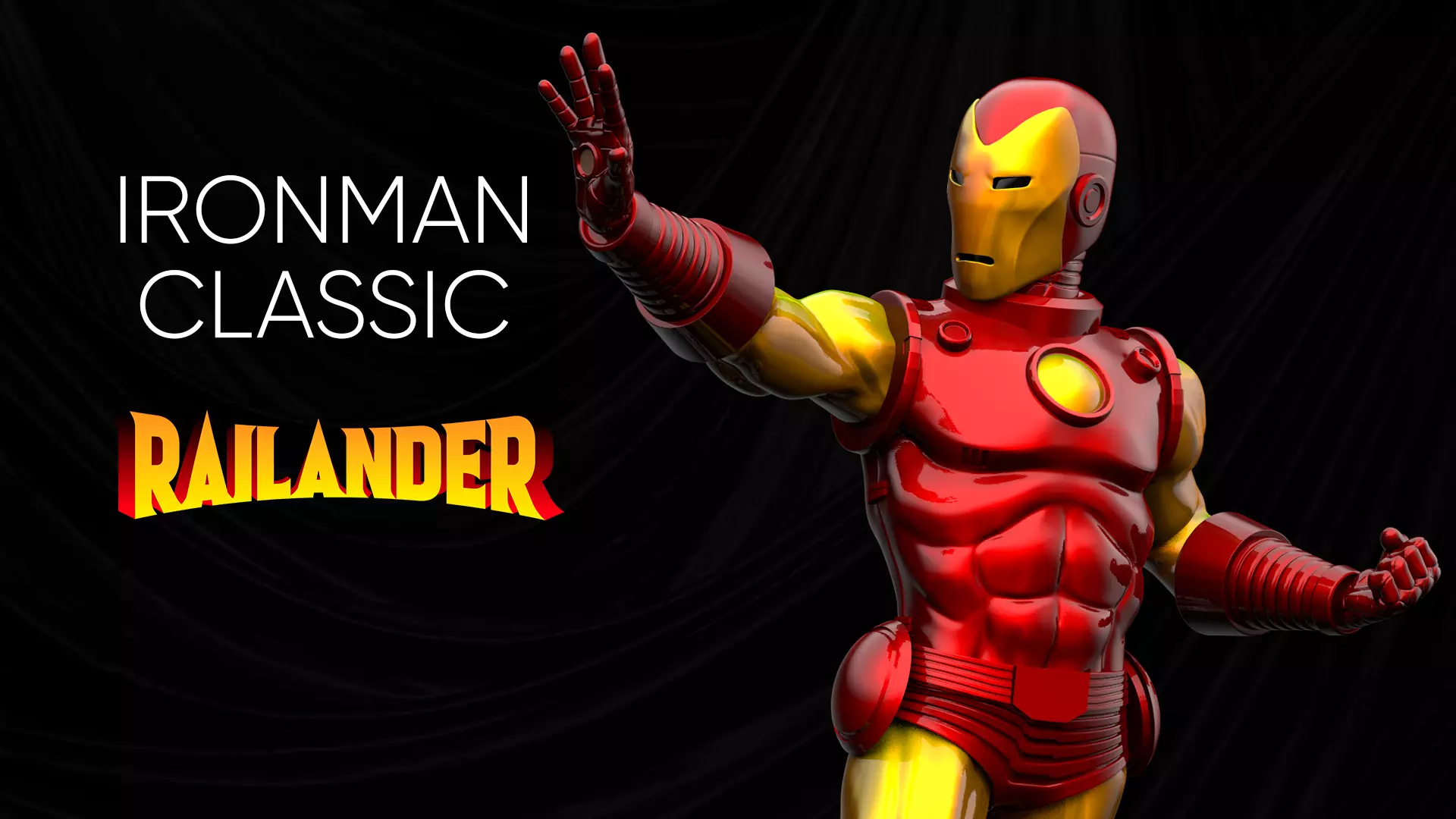 Iron Man Classic Armor 3D print model_0