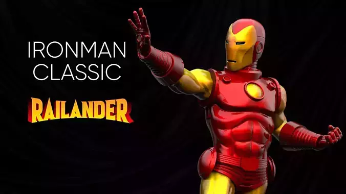 Iron Man Classic Armor 3D print model
