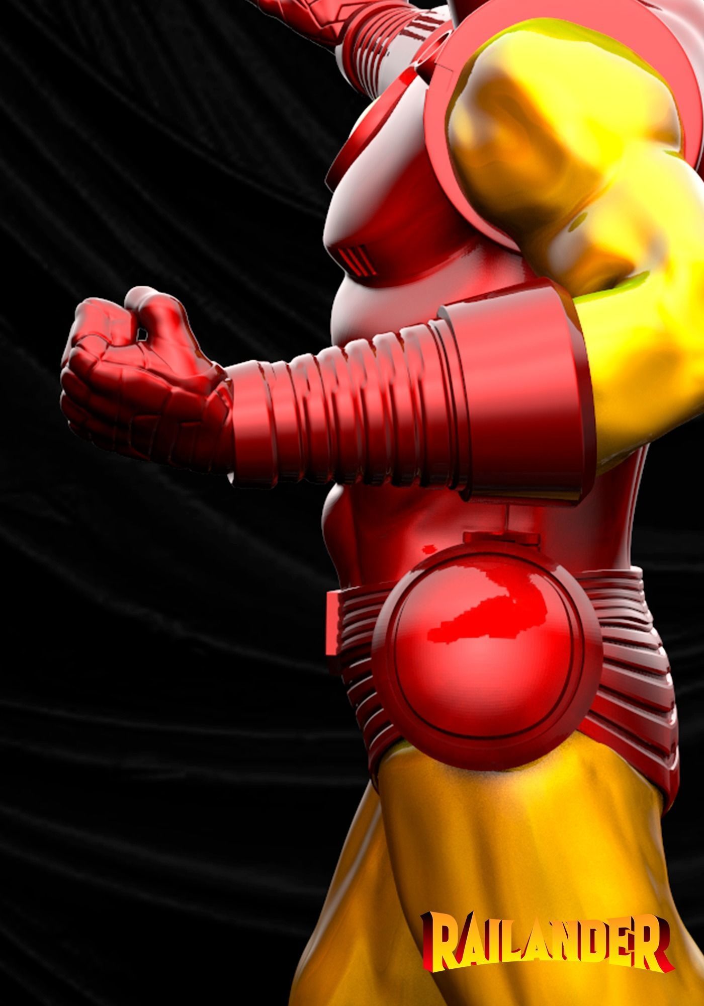 Iron Man Classic Armor 3D print model_11