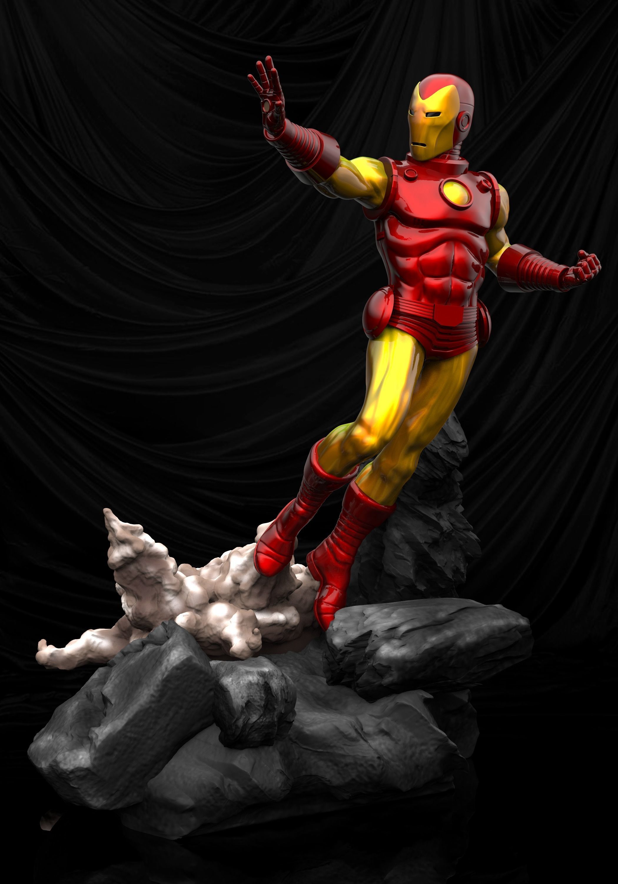 Iron Man Classic Armor 3D print model_2