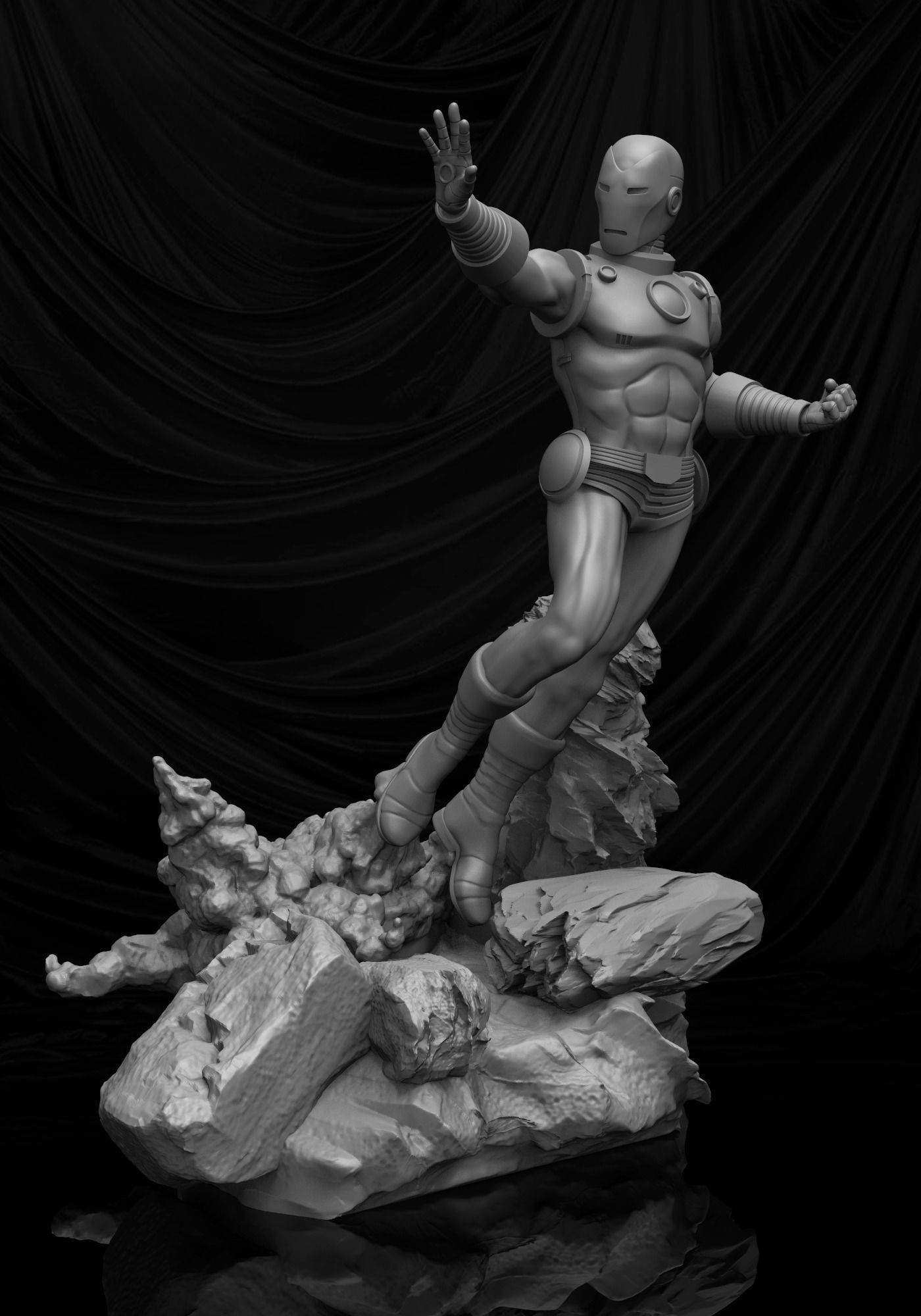 Iron Man Classic Armor 3D print model_13