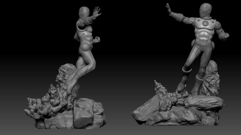 Iron Man Classic Armor 3D print model_15