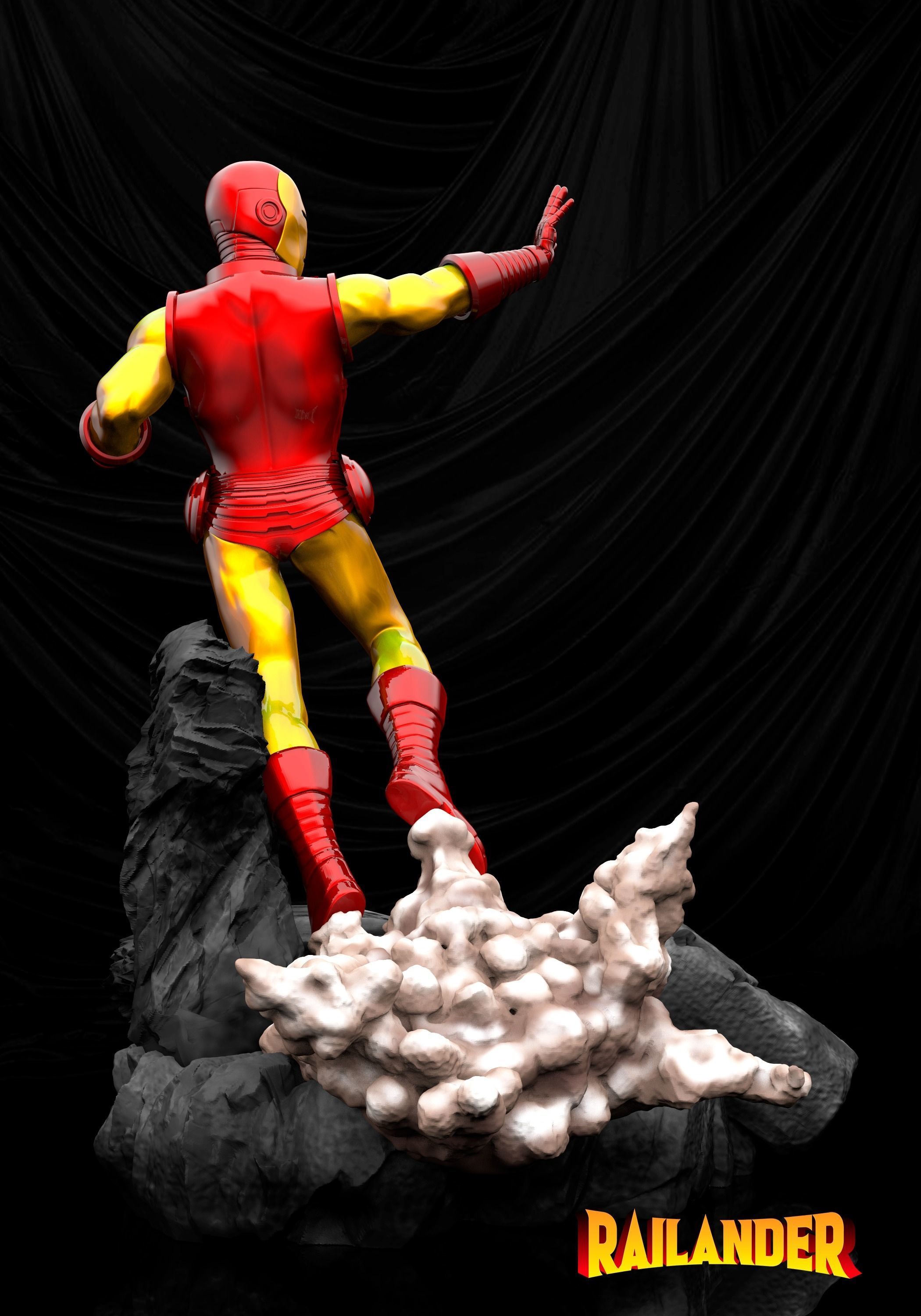 Iron Man Classic Armor 3D print model_4