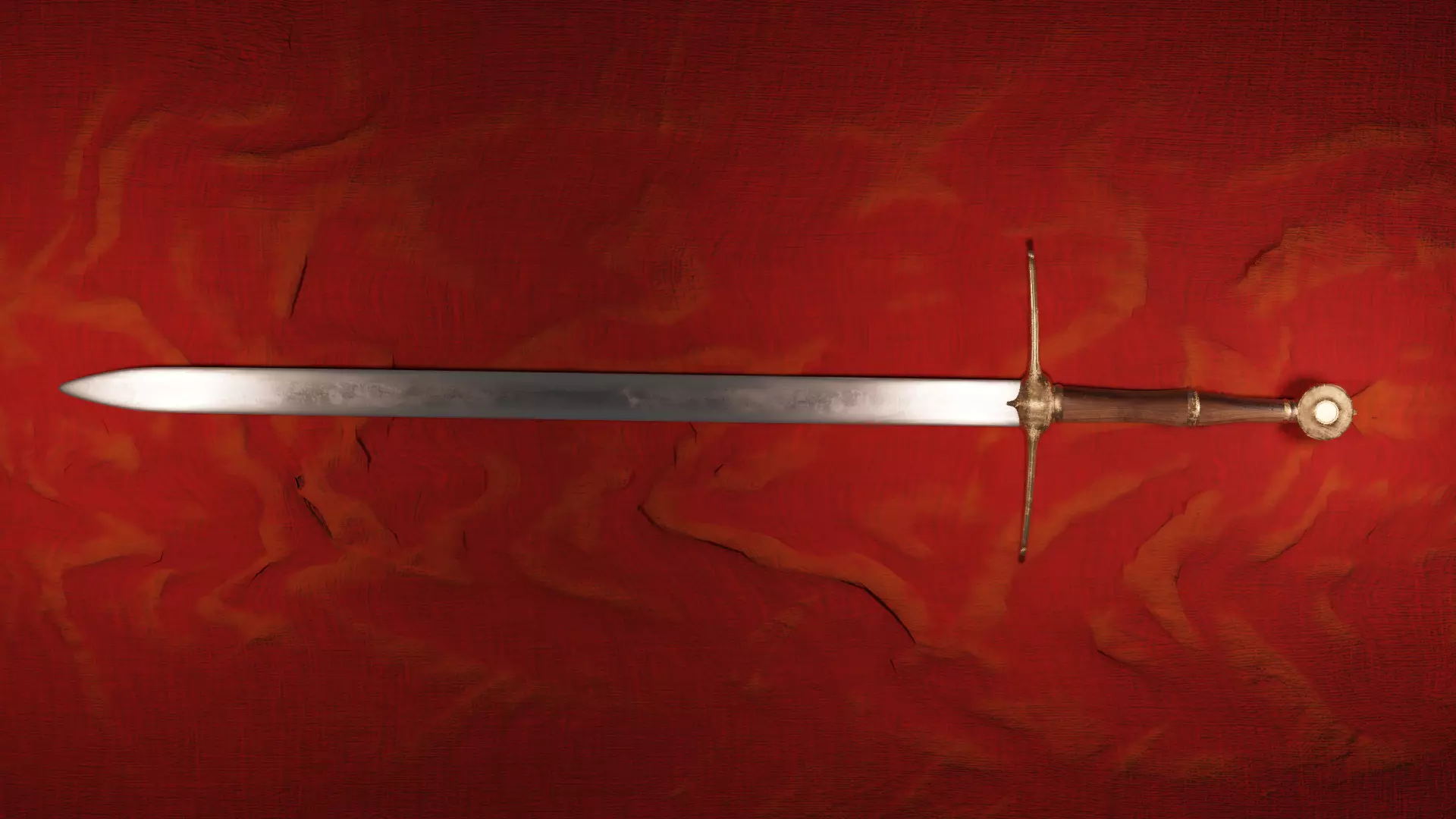 3D Longsword Free 3D model