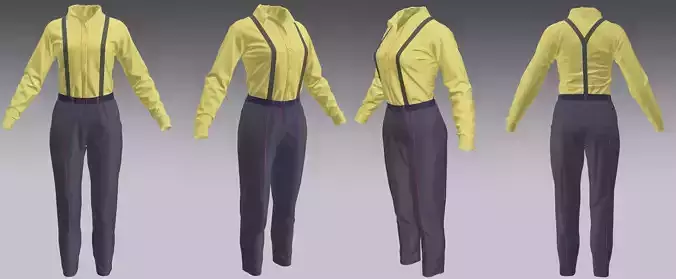 Suspenders for women