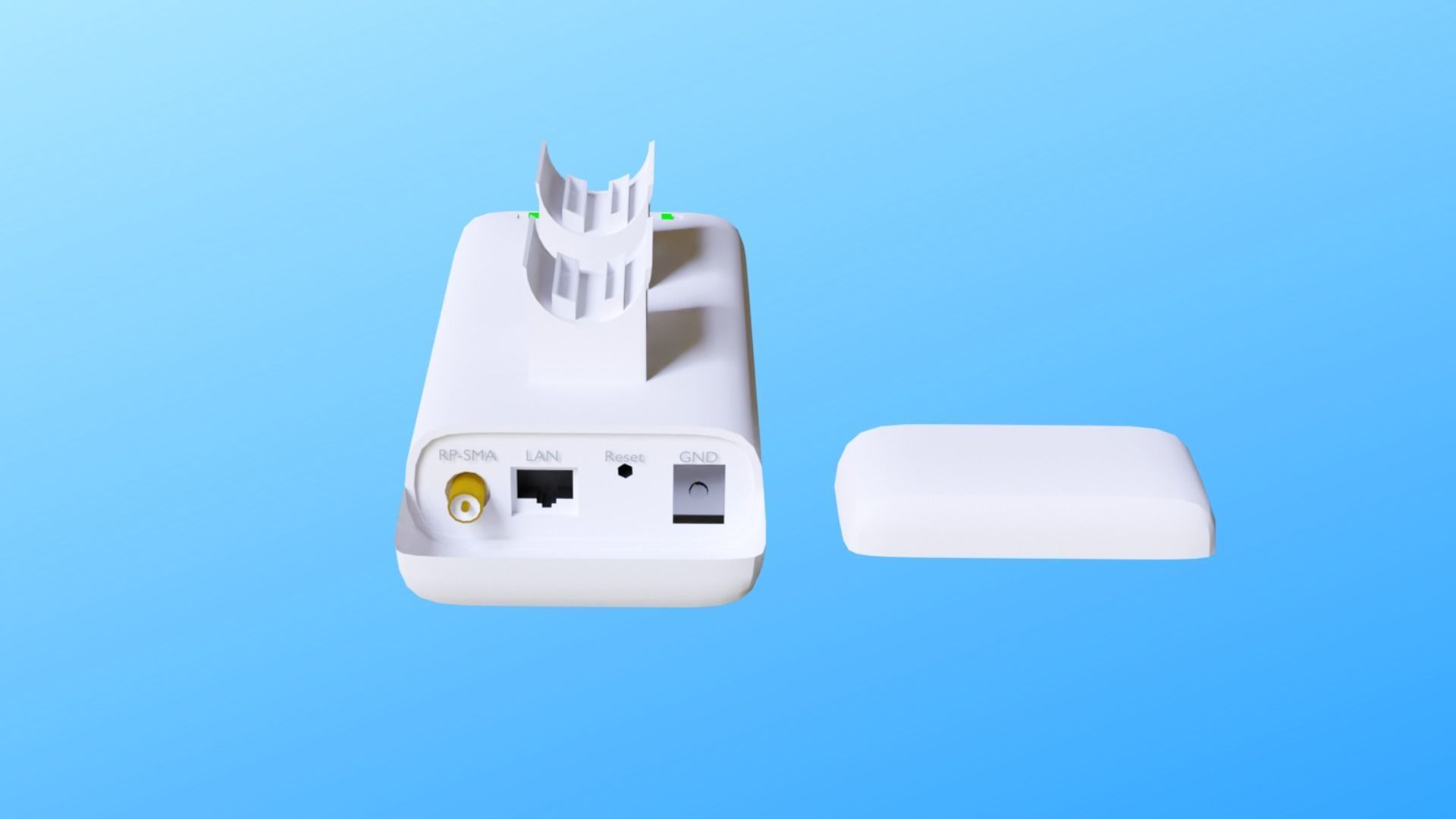 tp link wa7510n outdoor router  3D model_2