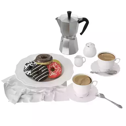 Classic Dish with Donuts