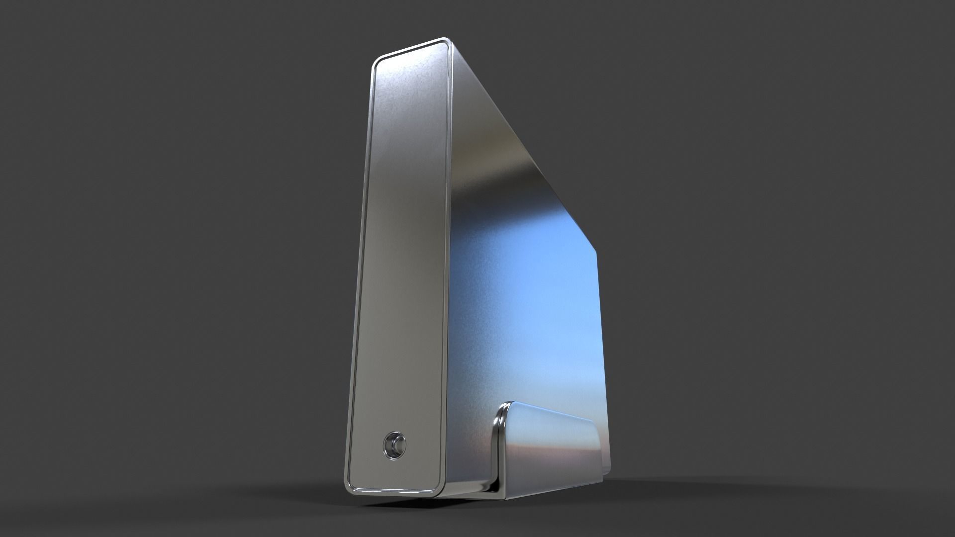 External Hard Drive Large V02 - High Poly 3D model_5