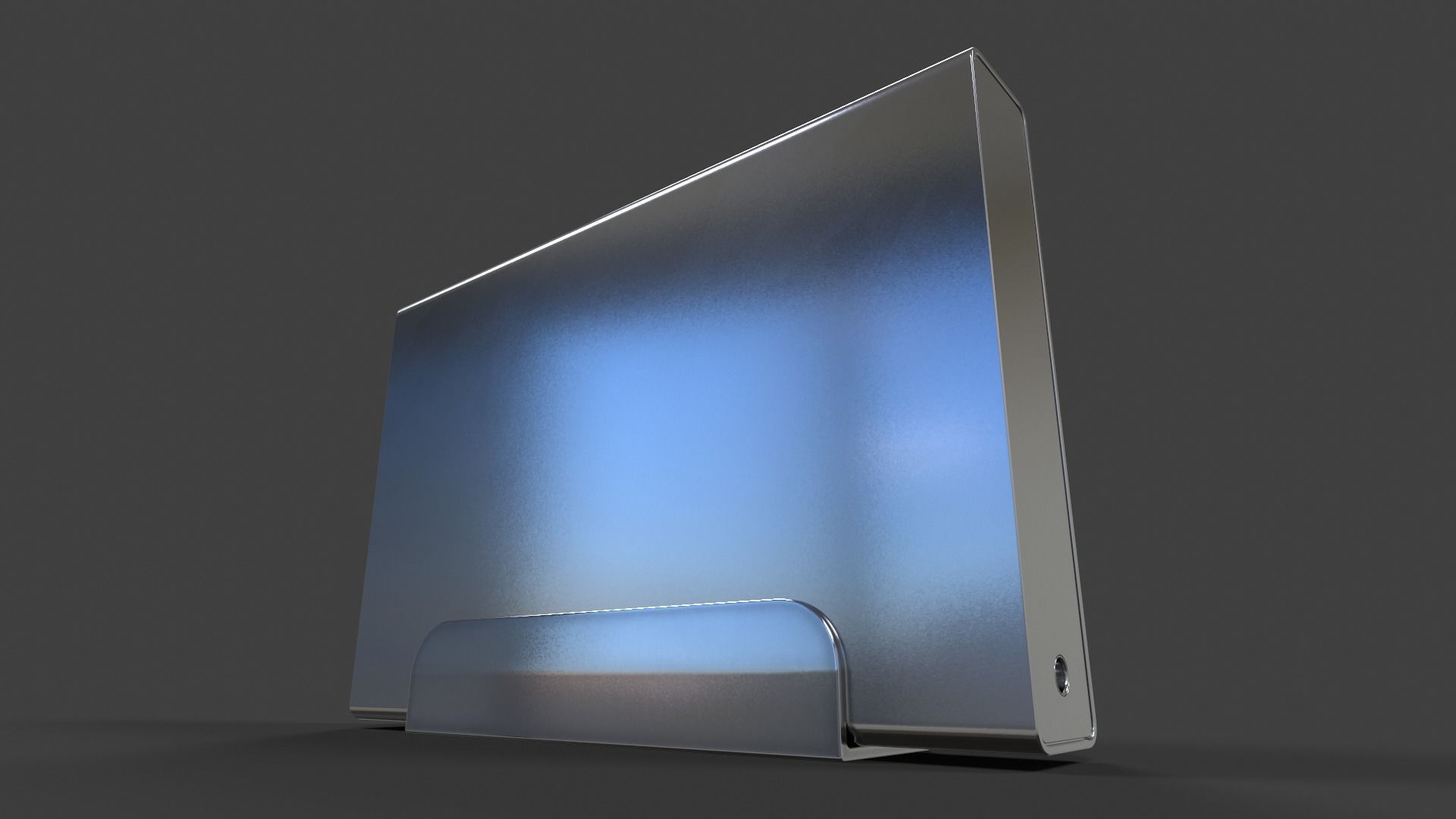 External Hard Drive Large V02 - High Poly 3D model_6