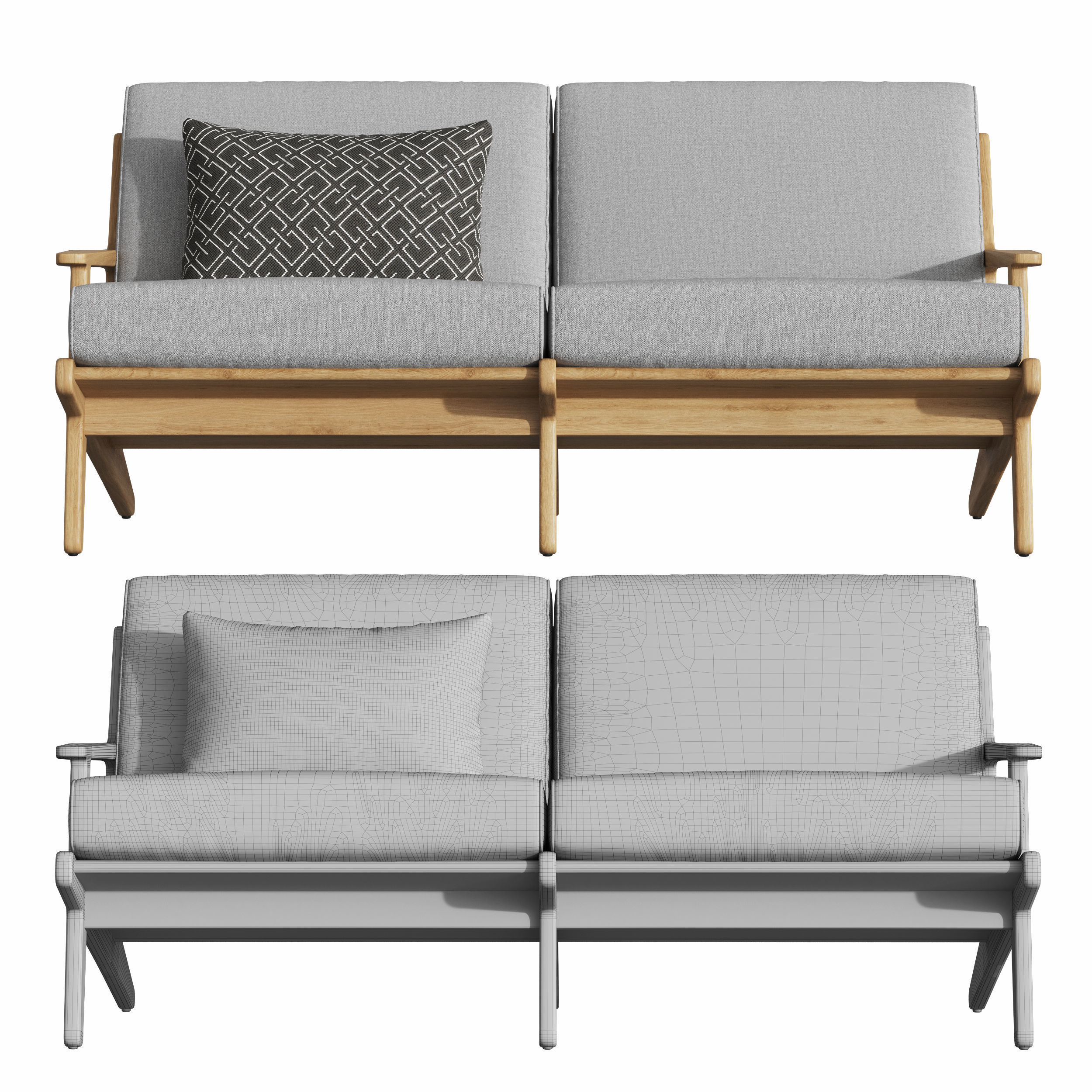 Gloster BAY SOFA 3D model CGTrader