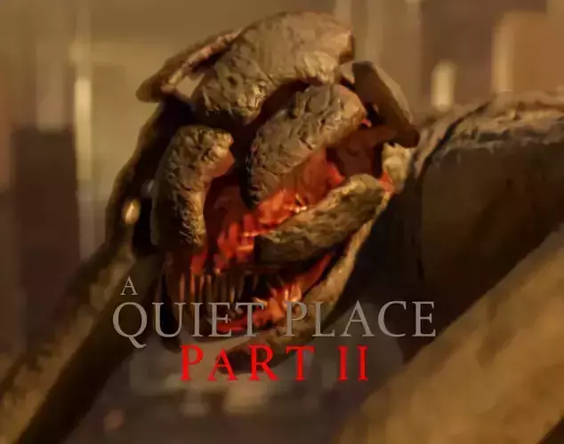 A Quiet Place  2 - Alien Low-poly 3D model