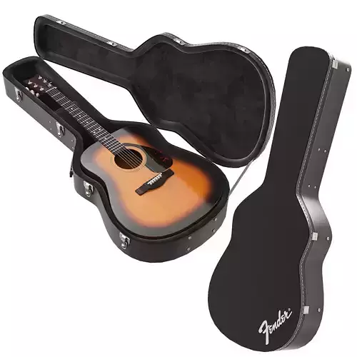 Guitar Case 3D model