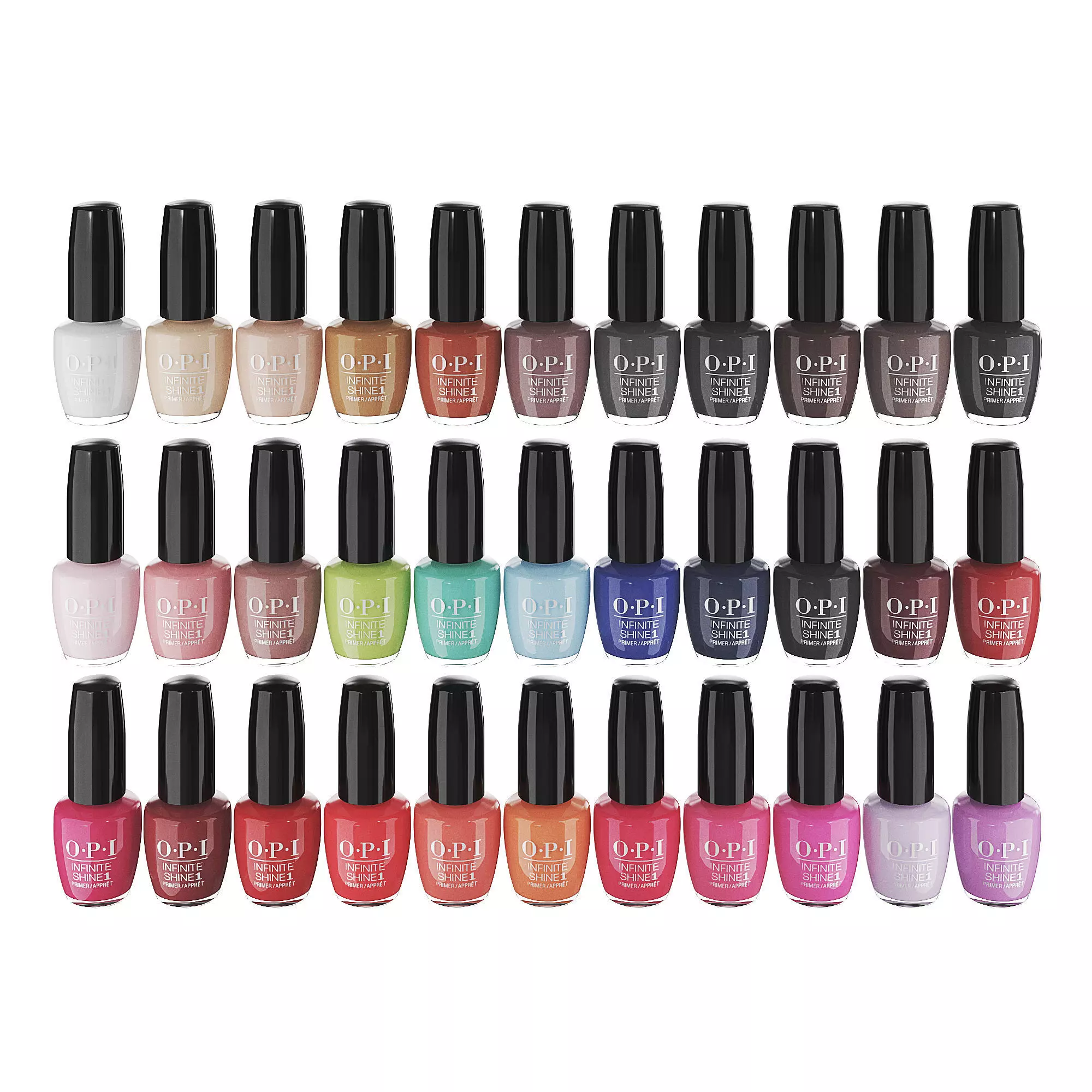 Manicure varnishes 3D model_0