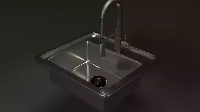 Faucet and kitchen sink