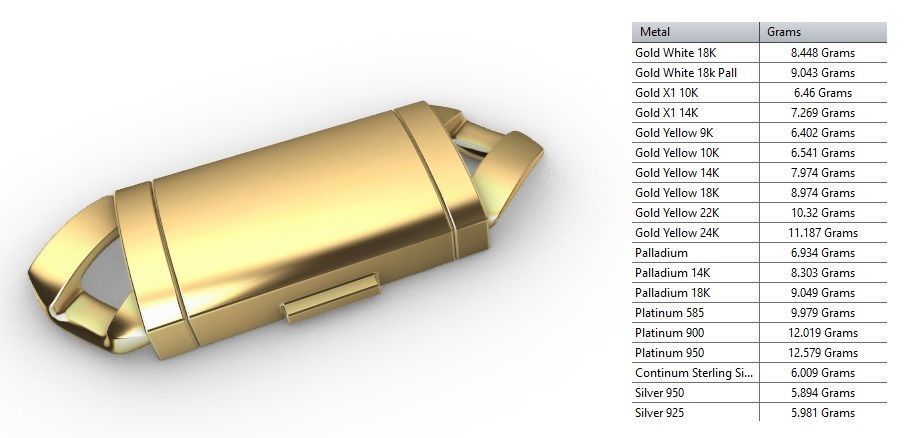 10 MM CUBAN SQUARE LINK CHAIN FOR BRACELET OR NECKLACE 3D print model_9