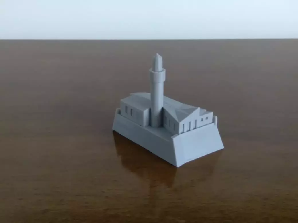Farol da Barra 3D print model_0