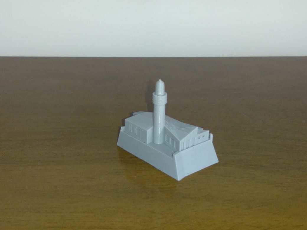 Farol da Barra 3D print model_4