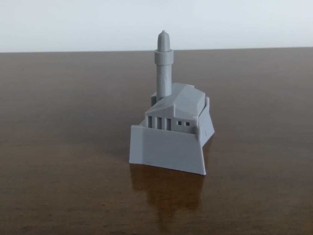 Farol da Barra 3D print model_1