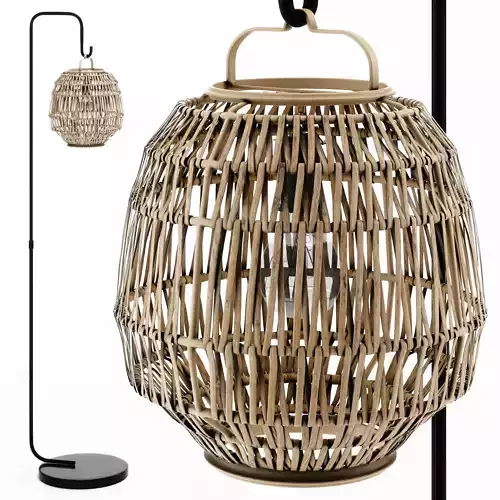 BORI Lantern Low-poly 3D model